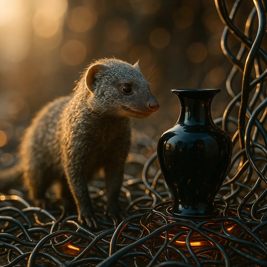 Grizzled Grey Mongoose