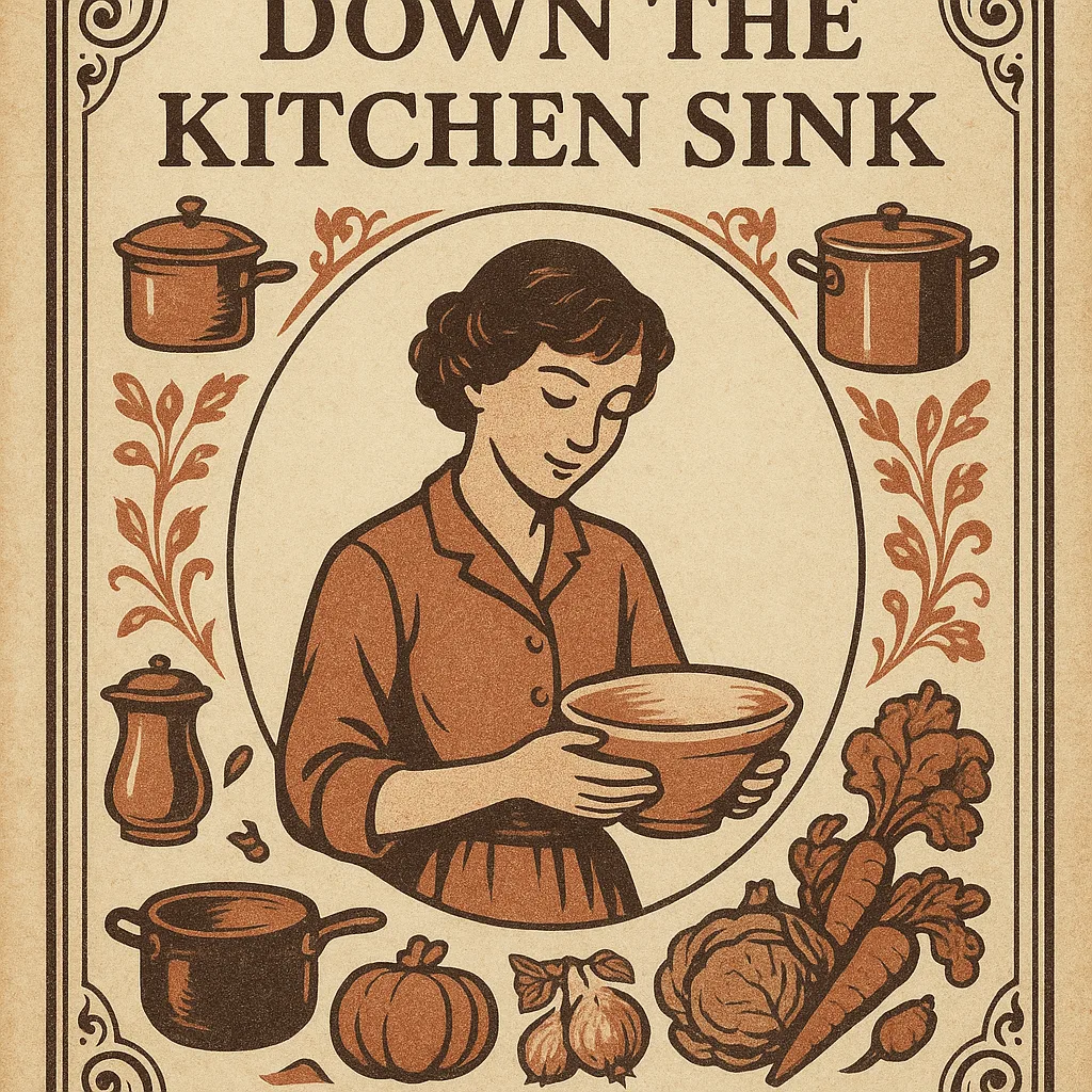 Vintage-style Book Cover