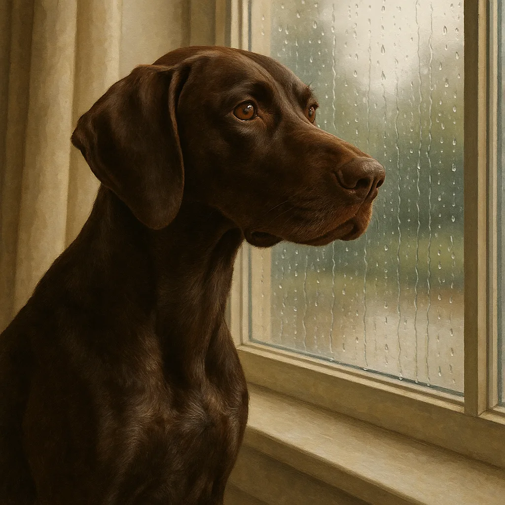 Single German Short-haired Pointer
