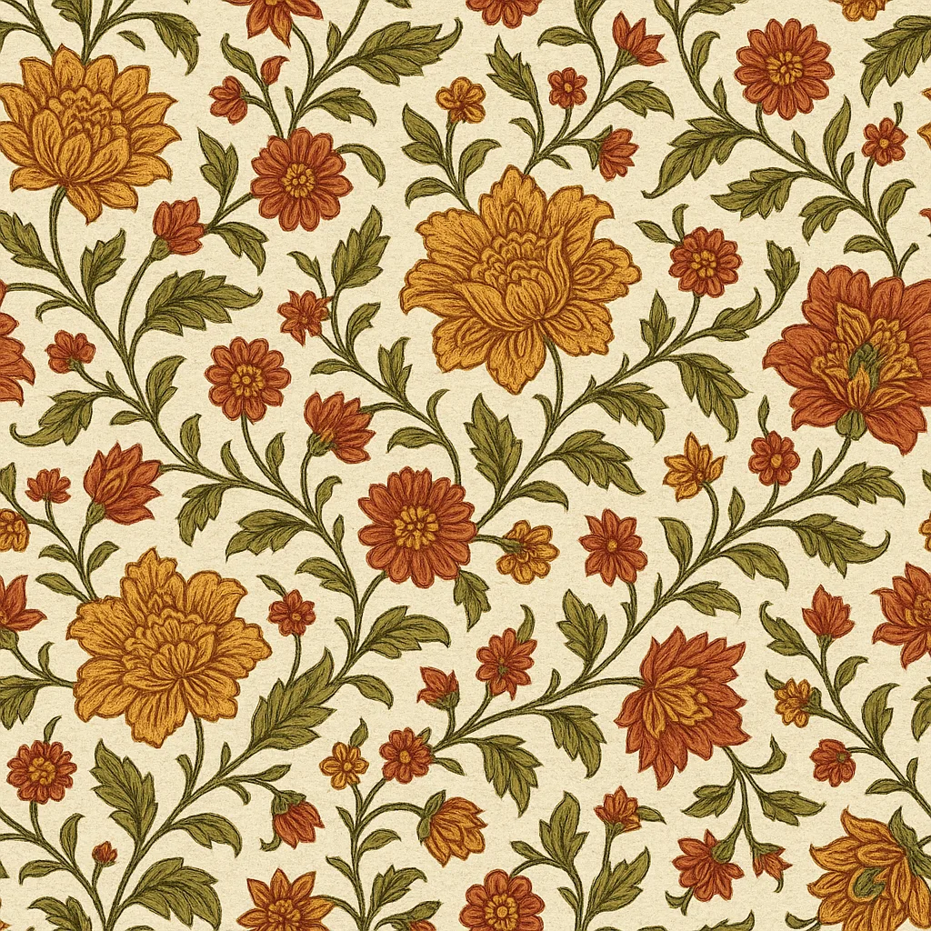 Intricate and Cohesive Textile Design Reflecting the Essence of {style}