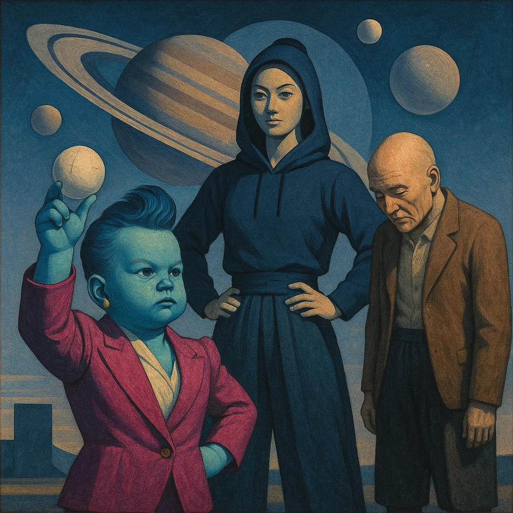 Assertive Infant with an Unnatural Hue