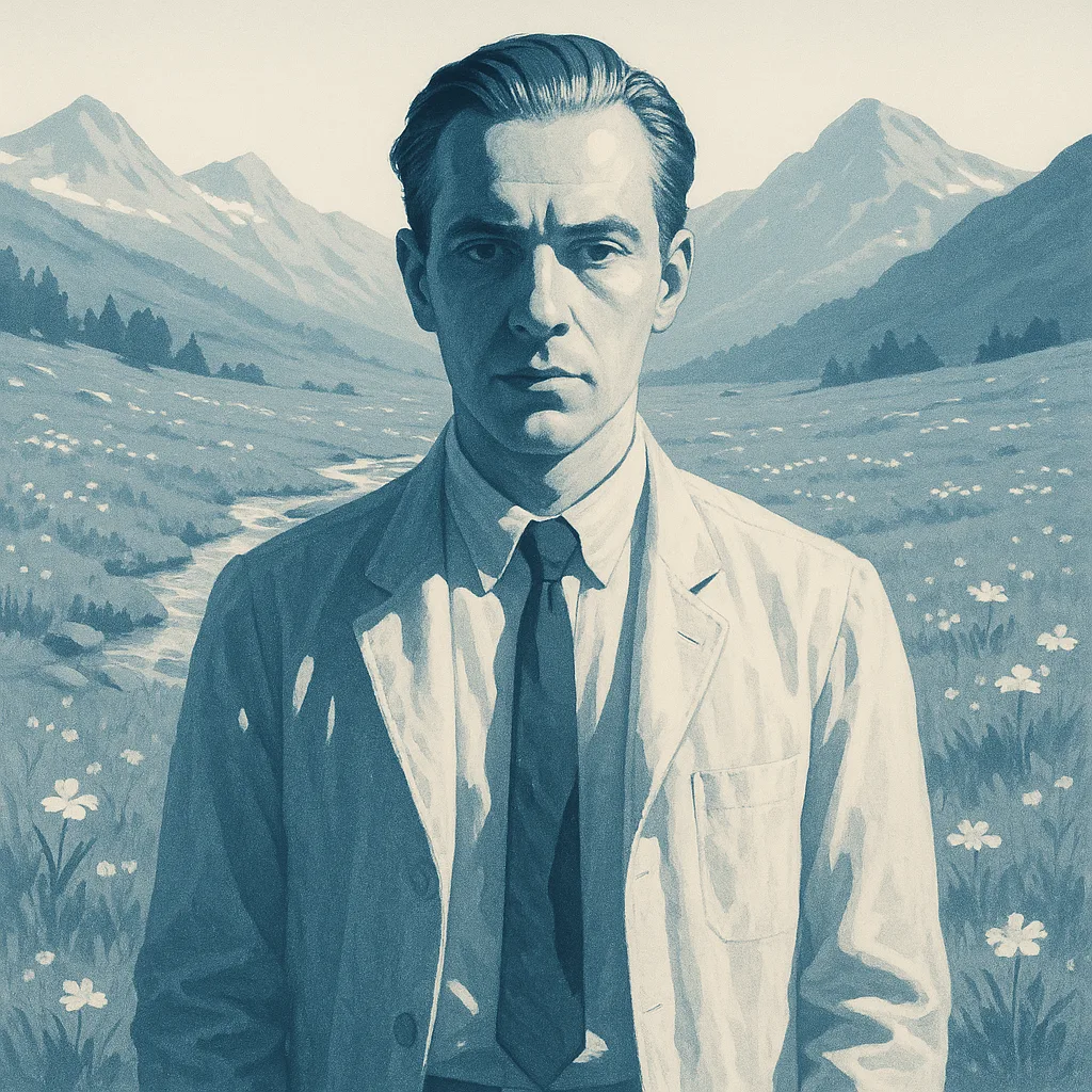 Anonymous Educator with Slicked-back Hair and an Unobstructed