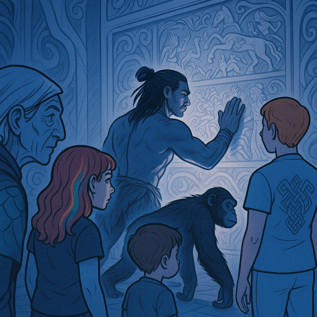 Muscular Young Adult Shaman