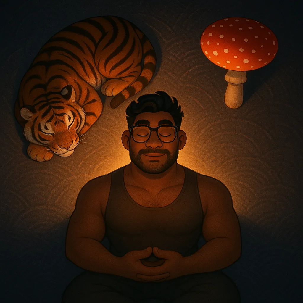 Directly Overhead Lighting Accentuates the Uppermost Forms of a Disney-Pixar
