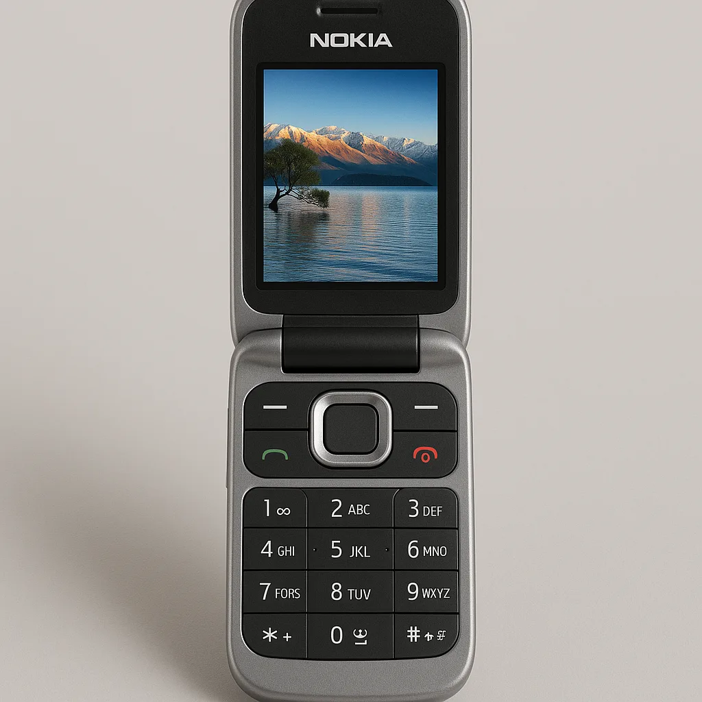 Open Nokia Flip Phone