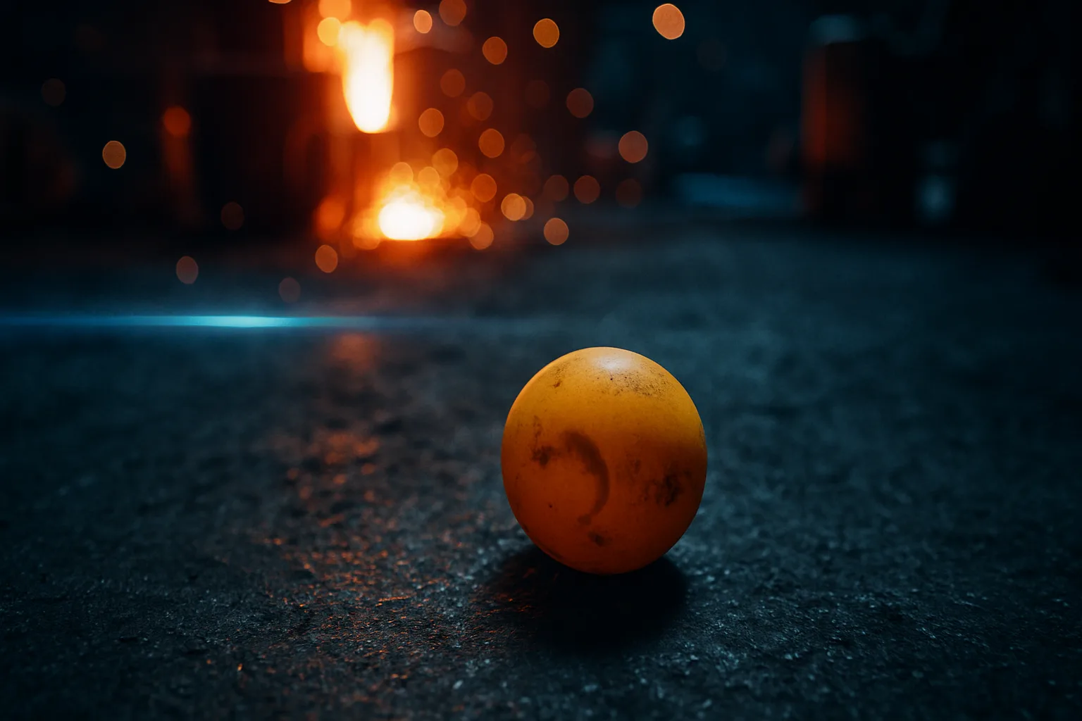 Amidst the Fiery Glow and Sparks of an Active Steel