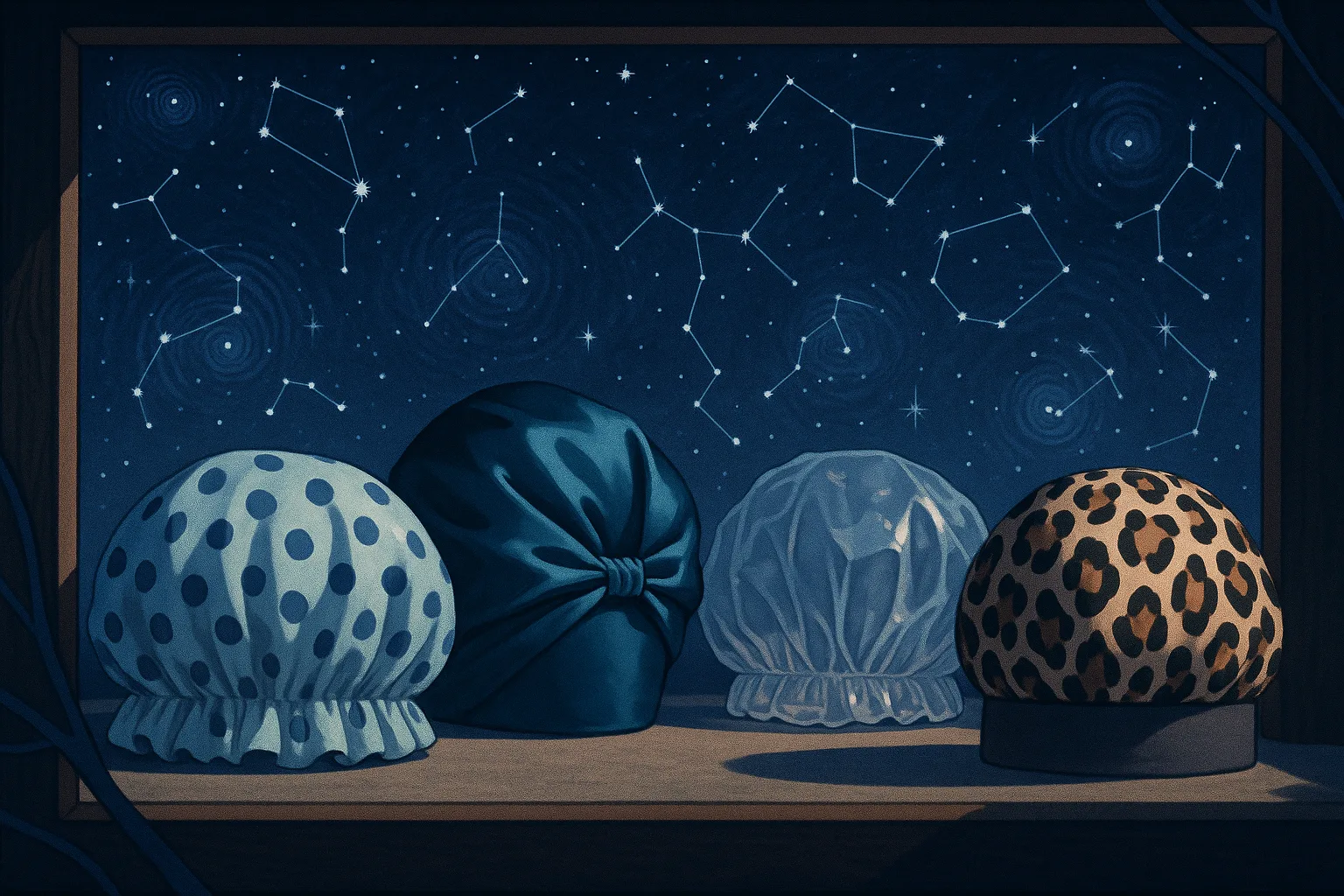 Against a Celestial Canvas of Countless Twinkling Stars