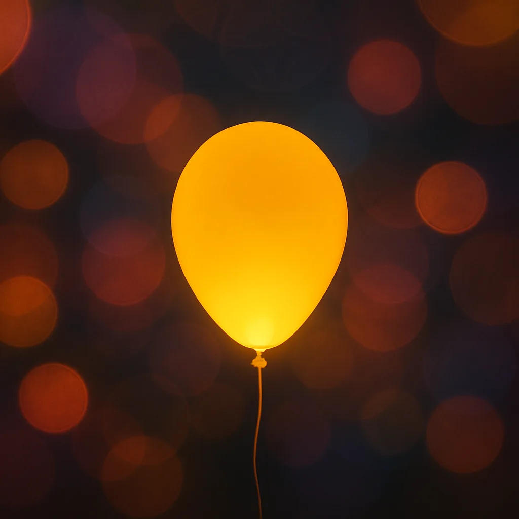 Miniature Sunny Yellow Balloon