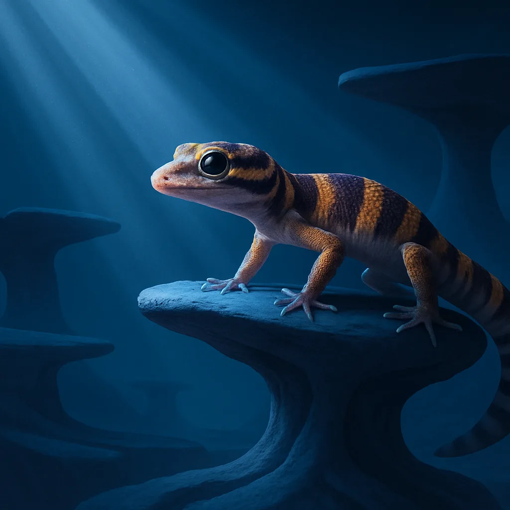 Banded Gecko on Surreal