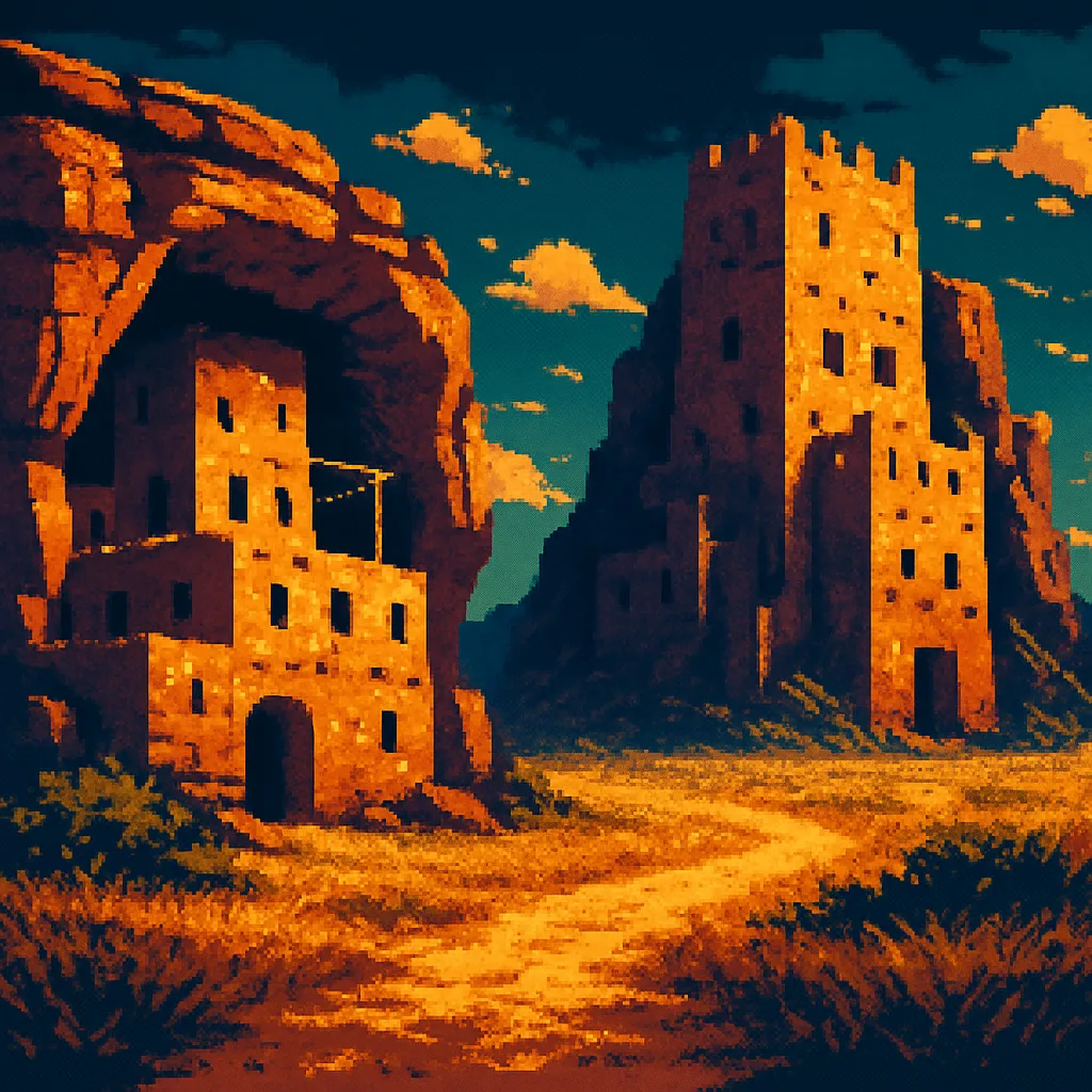 Two Diverse Cliff Dwellings
