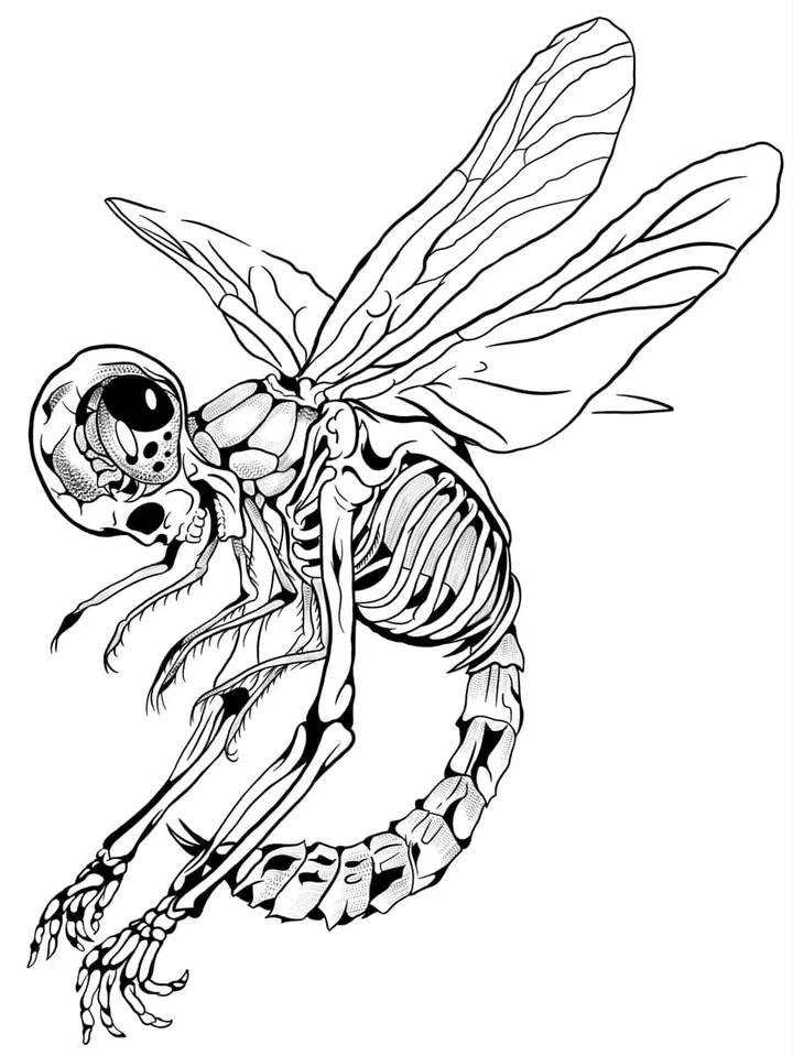 SVG: Human Dragon-fly