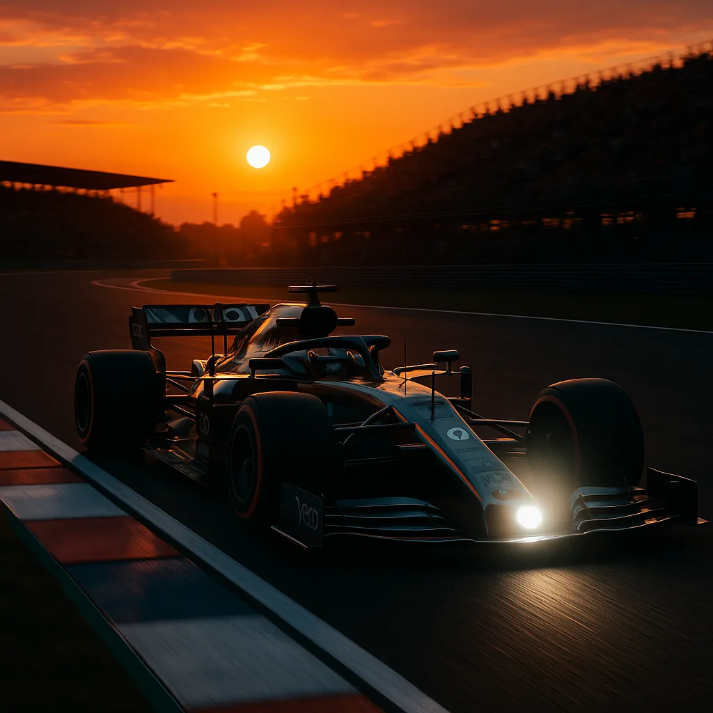 Under the Warm Hues of a Setting Sun