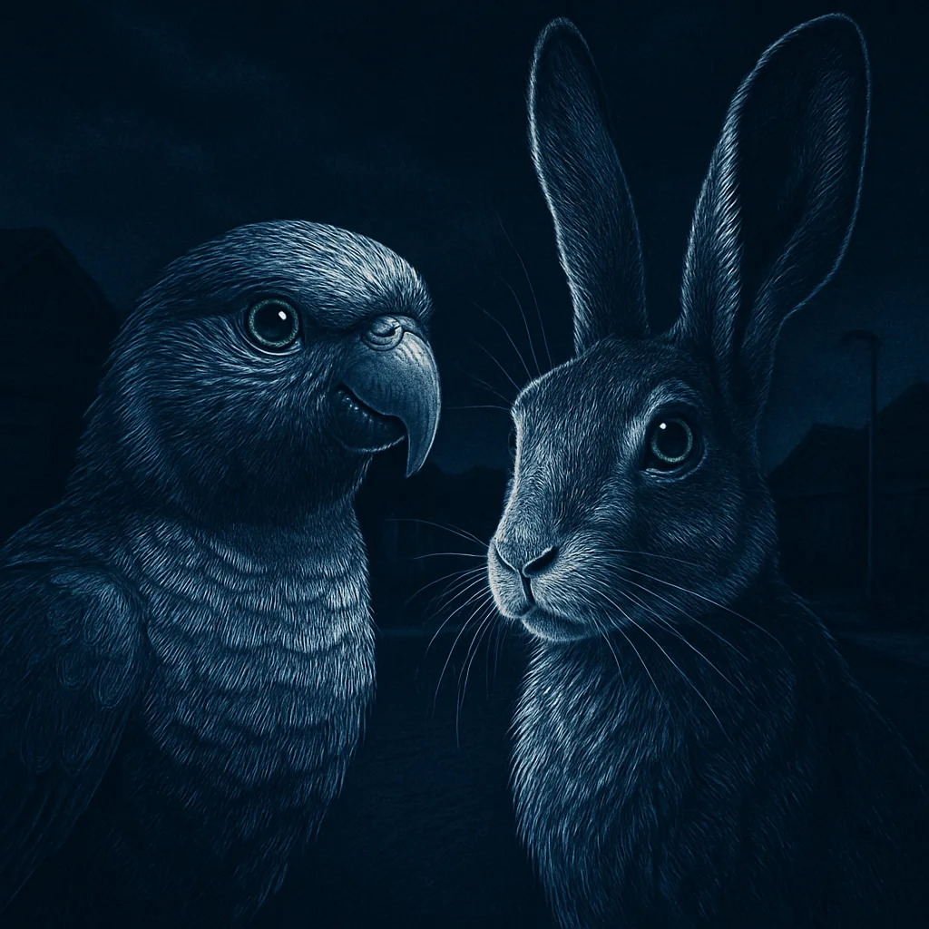 Lorikeet and Hare