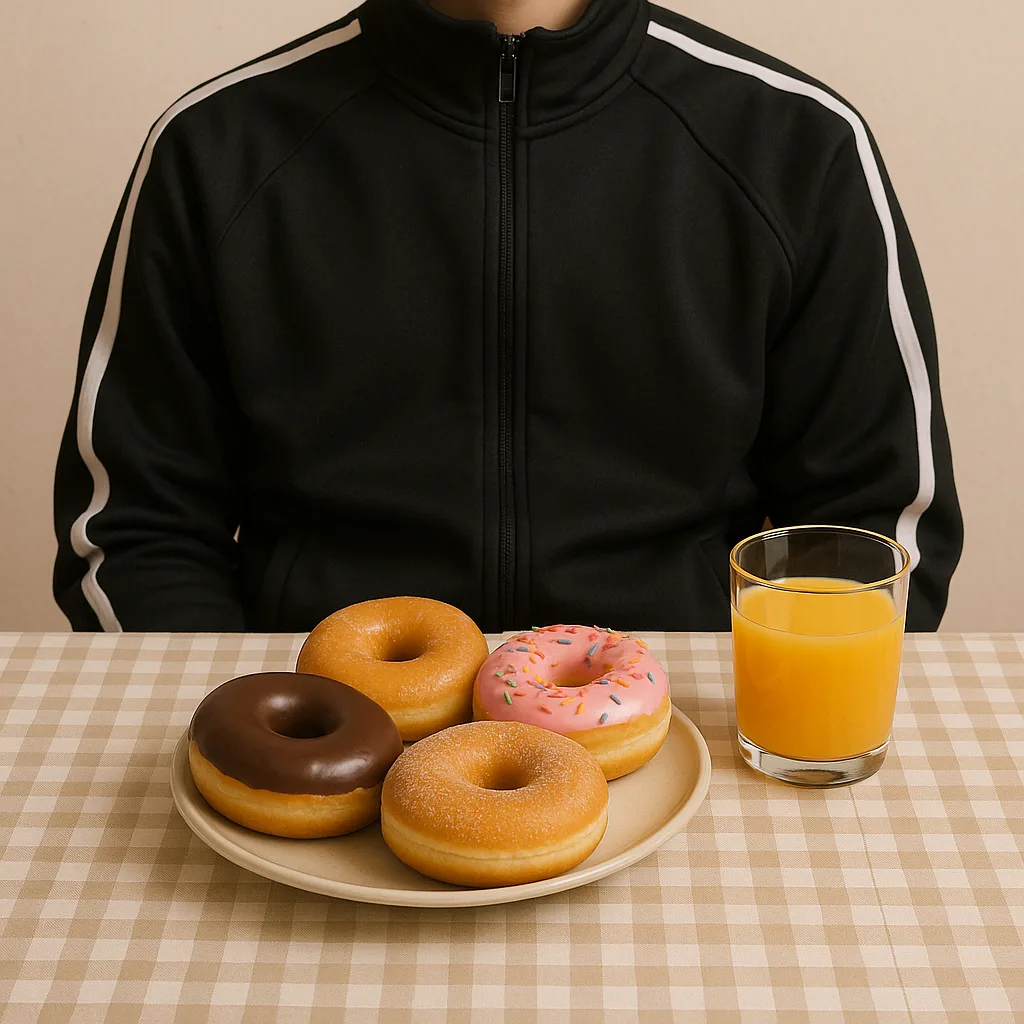 Person Wearing a Black Jacket
