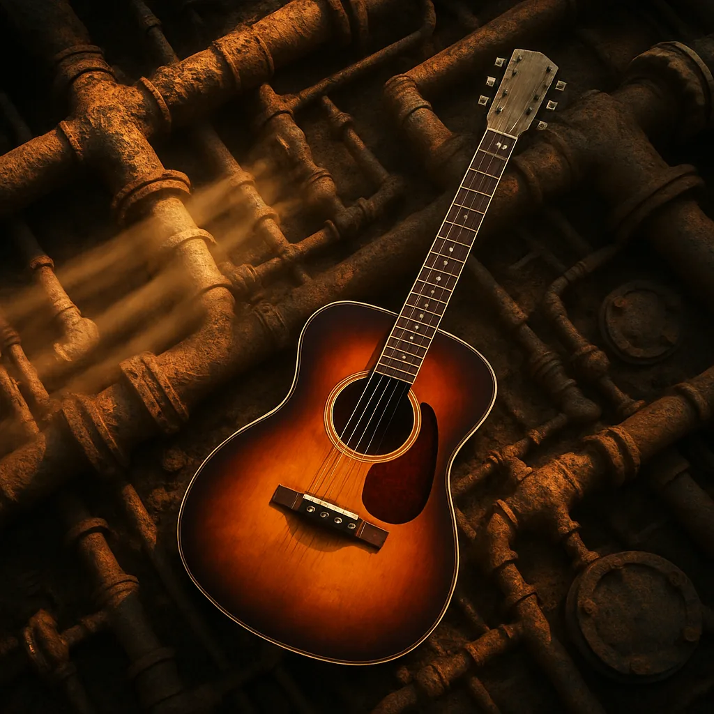 Single Acoustic Guitar