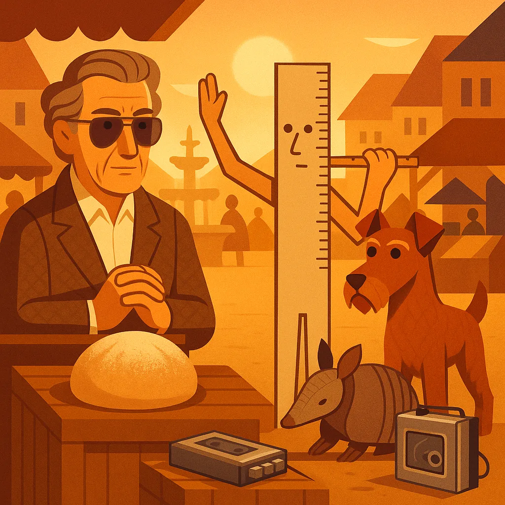 Wealthy Mentor Author-type with a Straight Classic Nose and Aviators