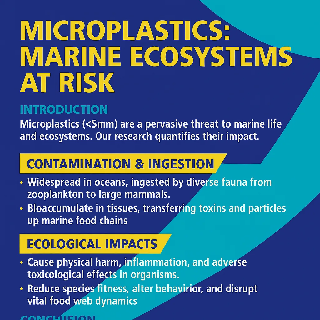 Impact of Microplastics on Marine Ecosystems