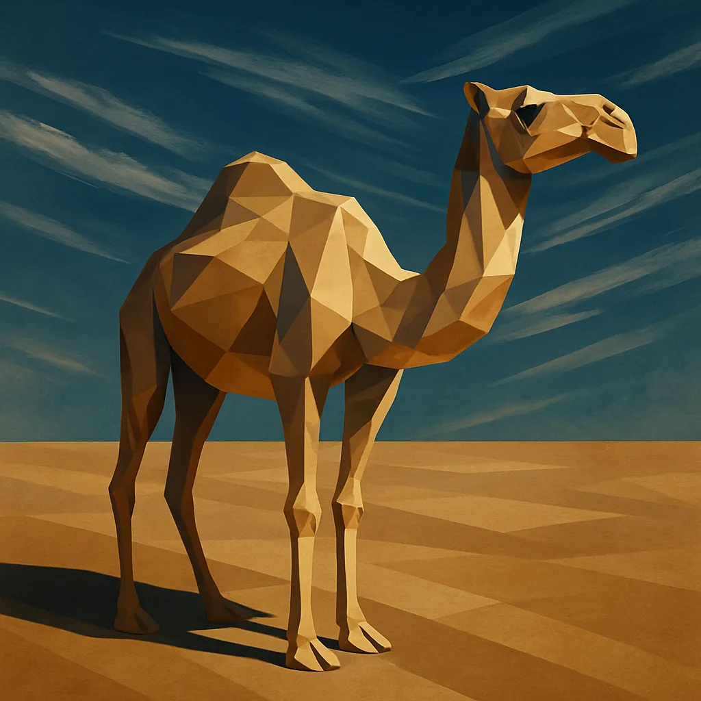 Single Arabian Camel