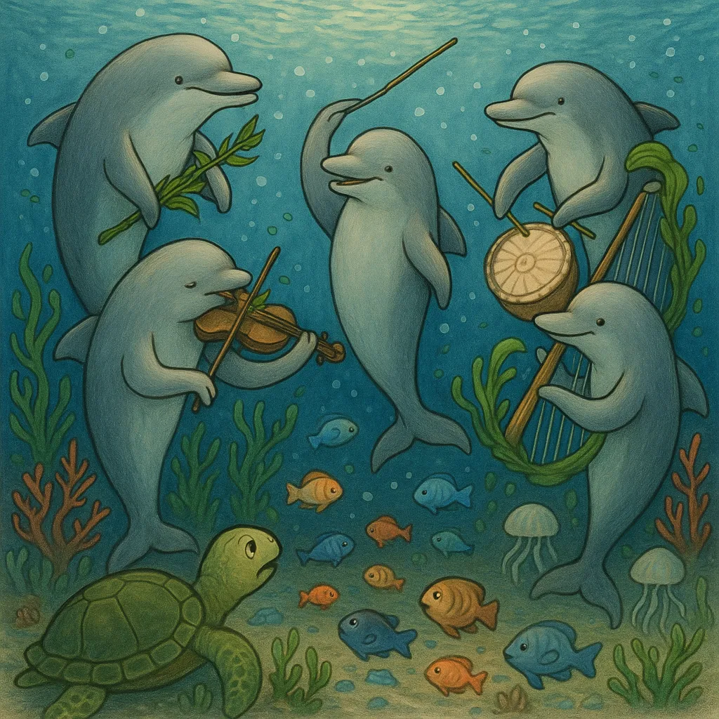 Dolphins Came Together to Create an Orchestra