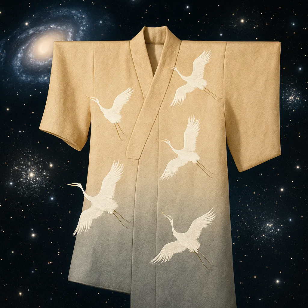 Against the Breathtaking Vista of Distant Spiral Galaxies