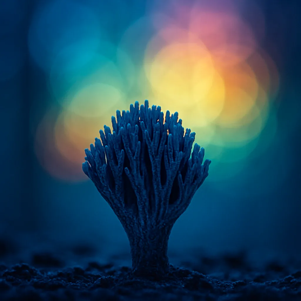Lone Textured Coral Fungus