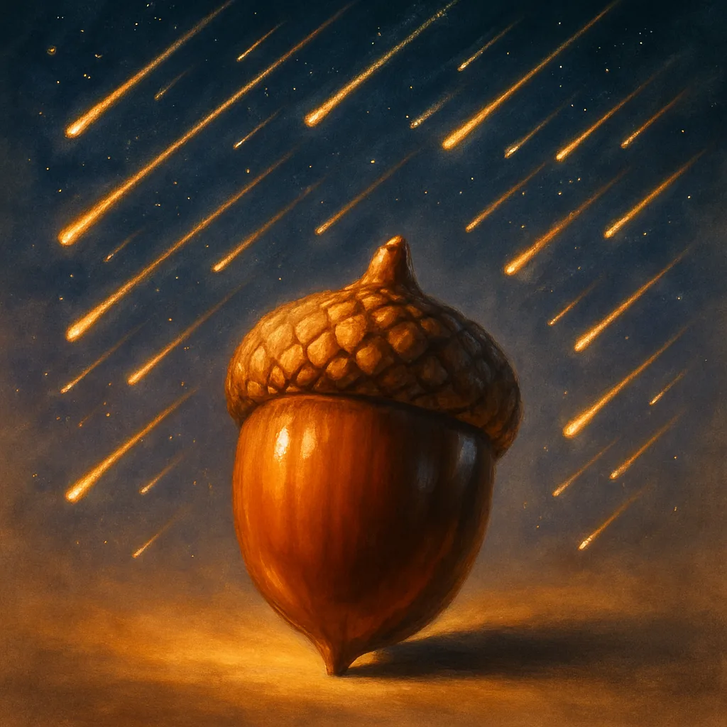 Against the Spectacle of a Meteor Shower with Multiple Shooting
