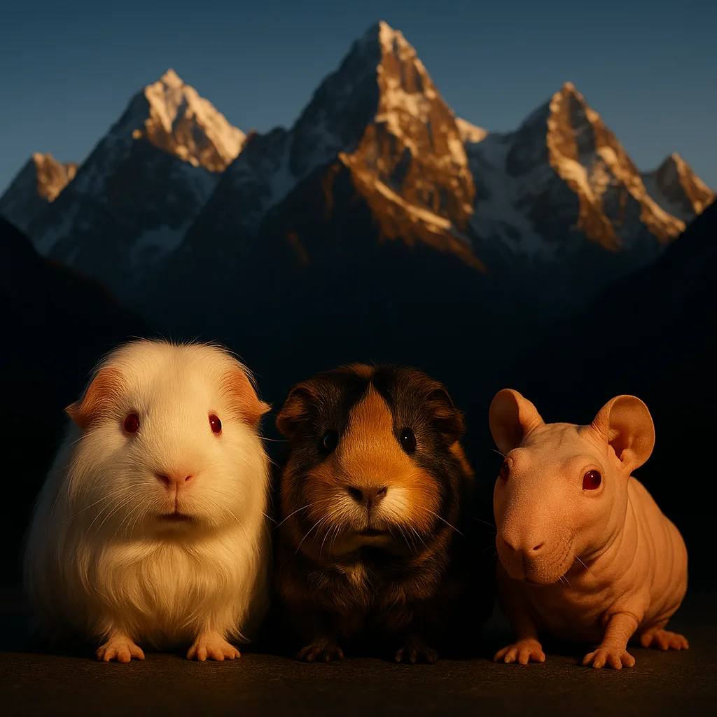 Against a Majestic Backdrop of Jagged Snow-capped Peaks