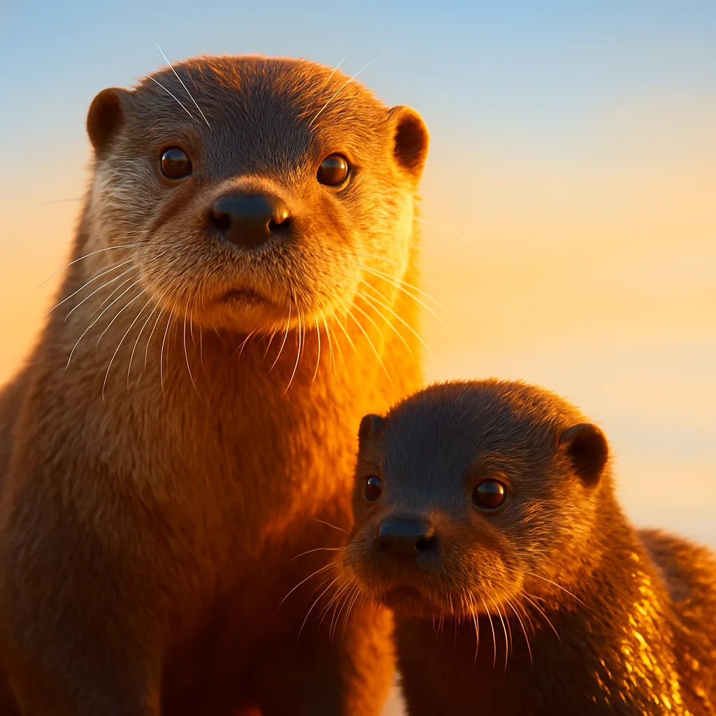 Large Mature Otter