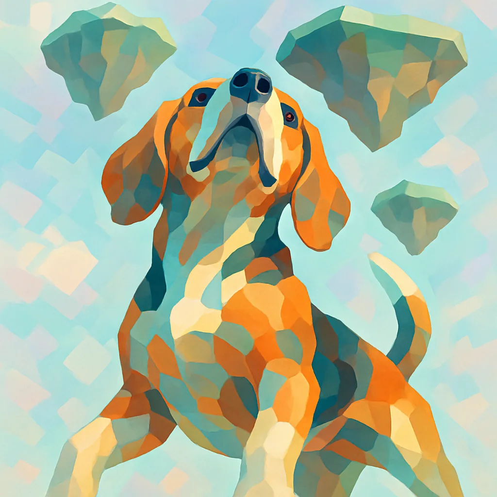 Abstractly Magnified Beagle