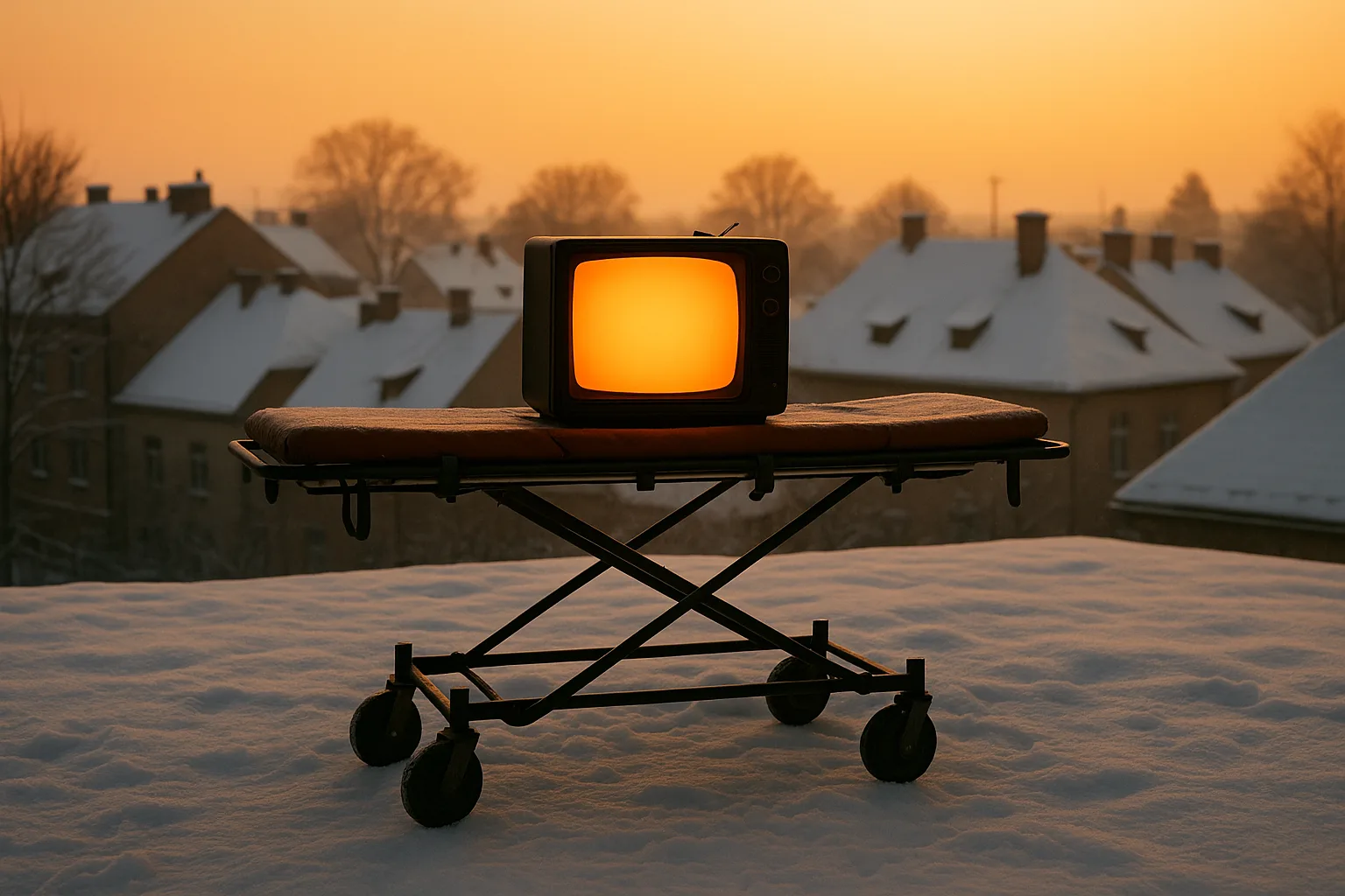 Television on a Stretcher