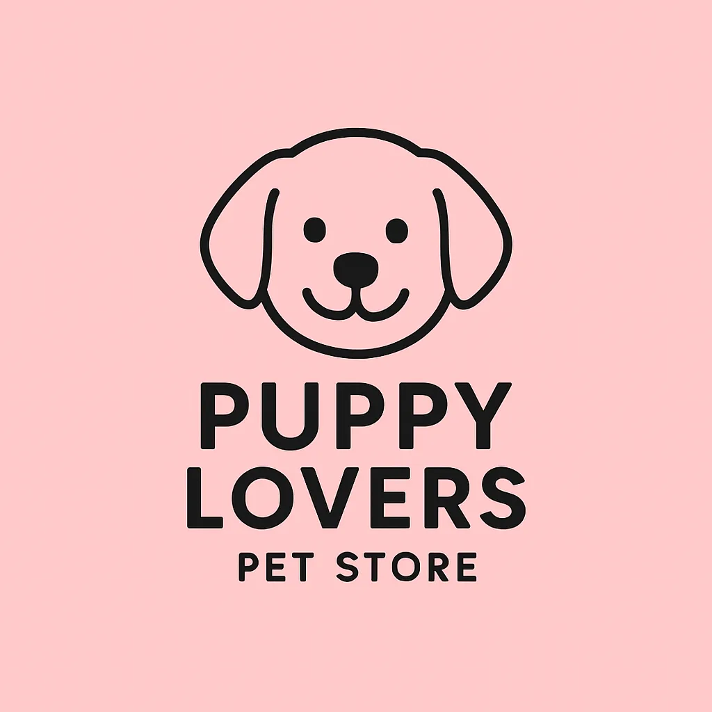 Minimalist Logo with a Smiling Dog Face