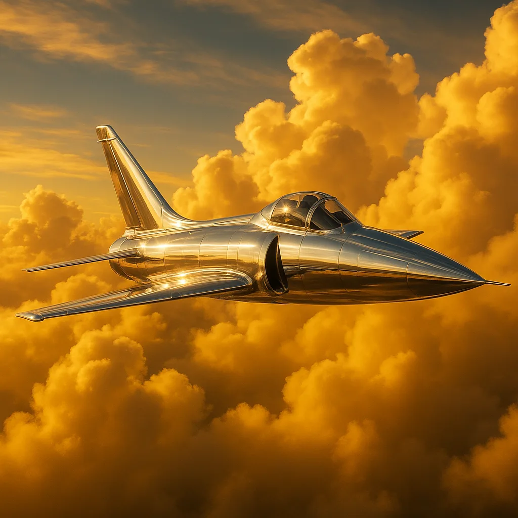 Through Radiant Clouds of Gold