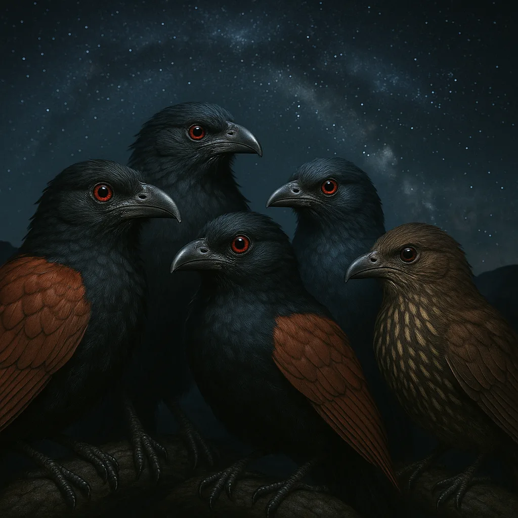 Against a Starry Night Sky