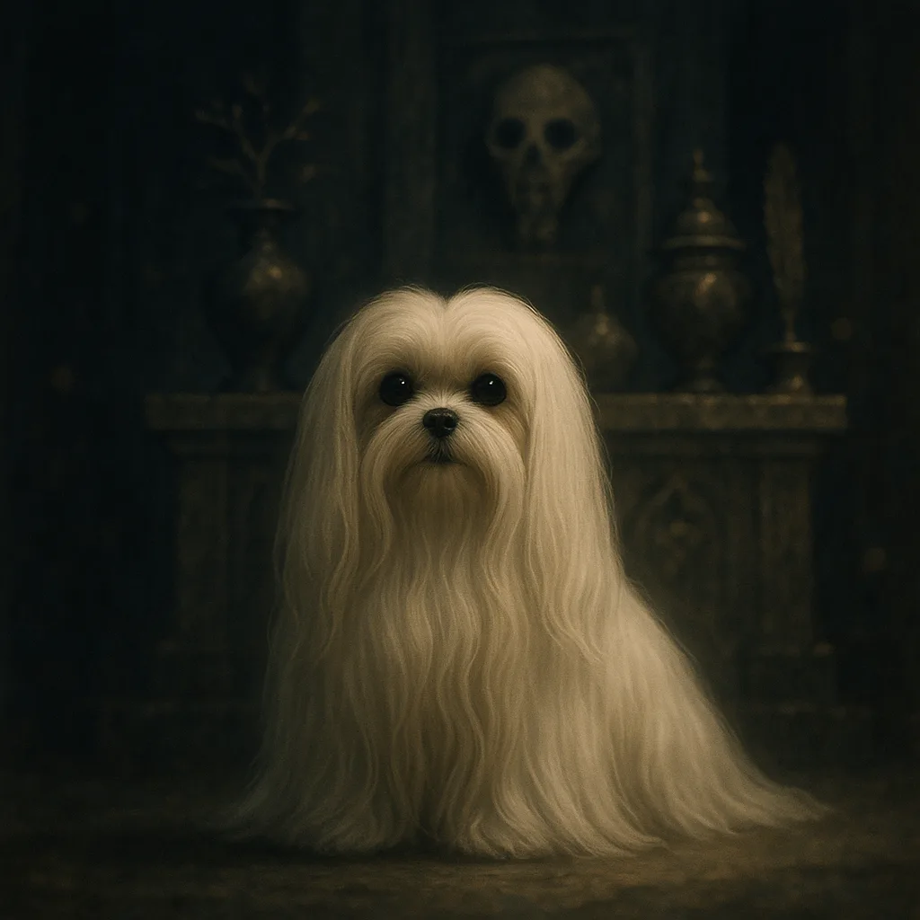 Single Maltese Dog