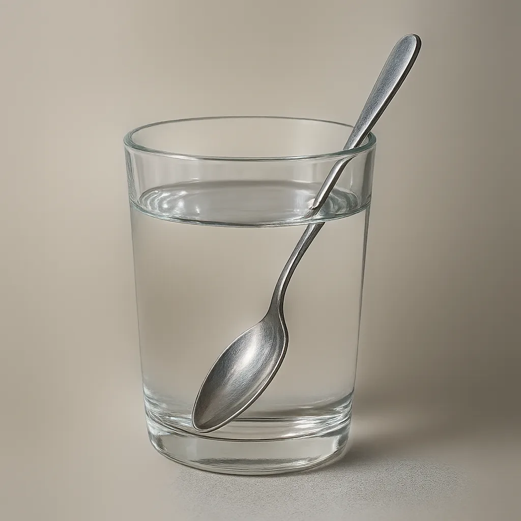 Clear Glass Containing Water