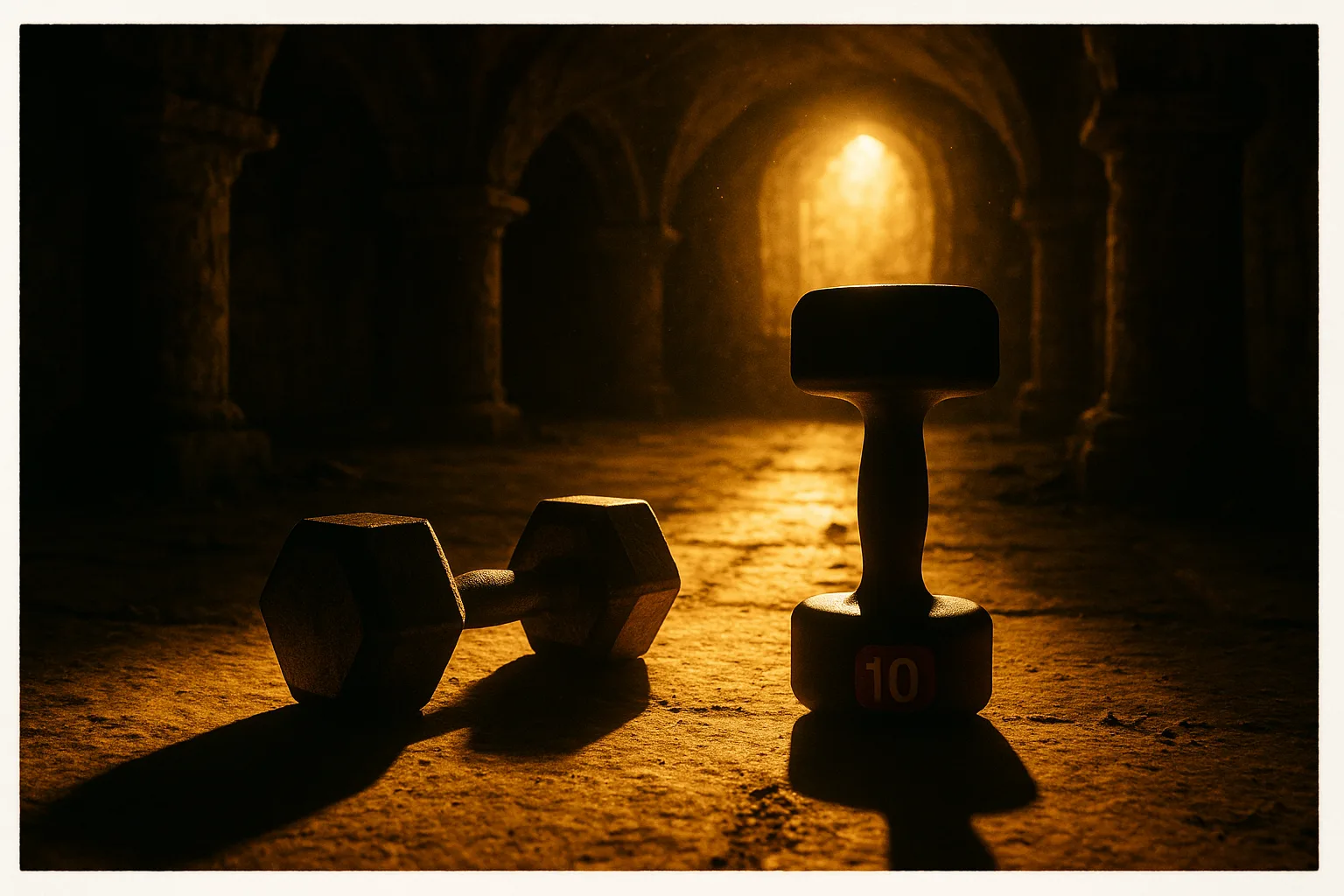 Within a Forgotten Subterranean Crypt