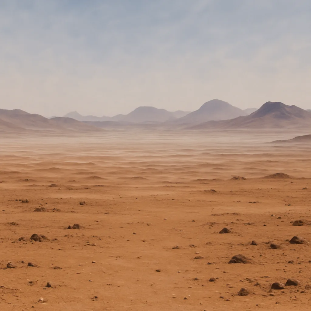 Vast Stretch of Isolated Desert
