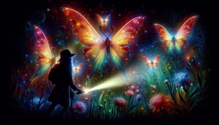 Gothic Sierpinski Butterflies in Fantasy
