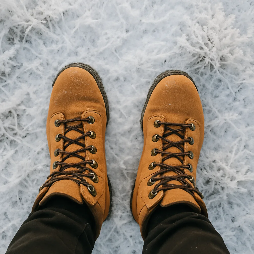 Against the Untouched Layer of White Frost