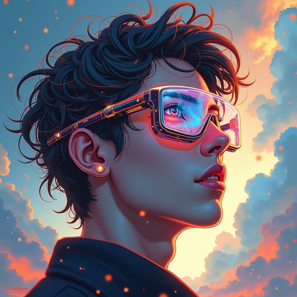 Metaverse Whirlwind of a Cyborg Dreamer
