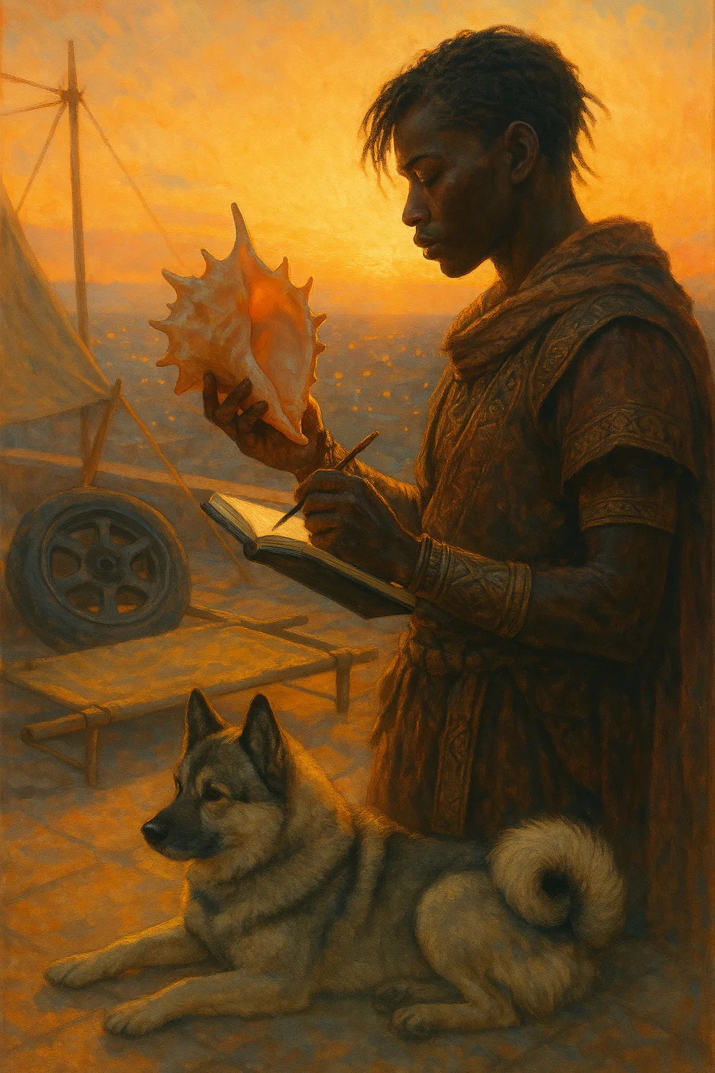 Figure of Sub-Saharan African Descent