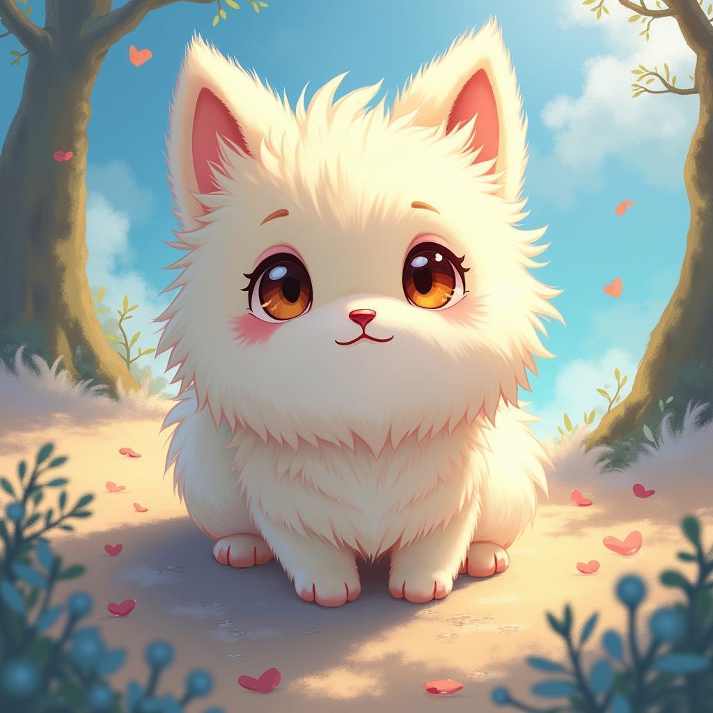 Fluffy Ghibli Creature Turned Movie Star
