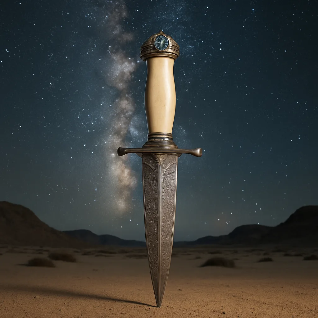 Under a Crystal Clear Desert Night Sky Revealing the Milky