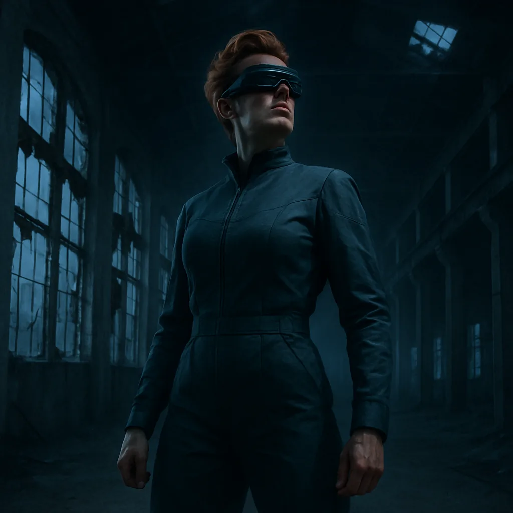 Commanding Figure—a Visionary Tycoon with Auburn Hair
