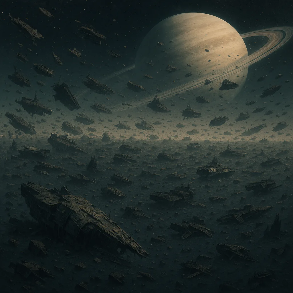 Countless Derelict Spaceships