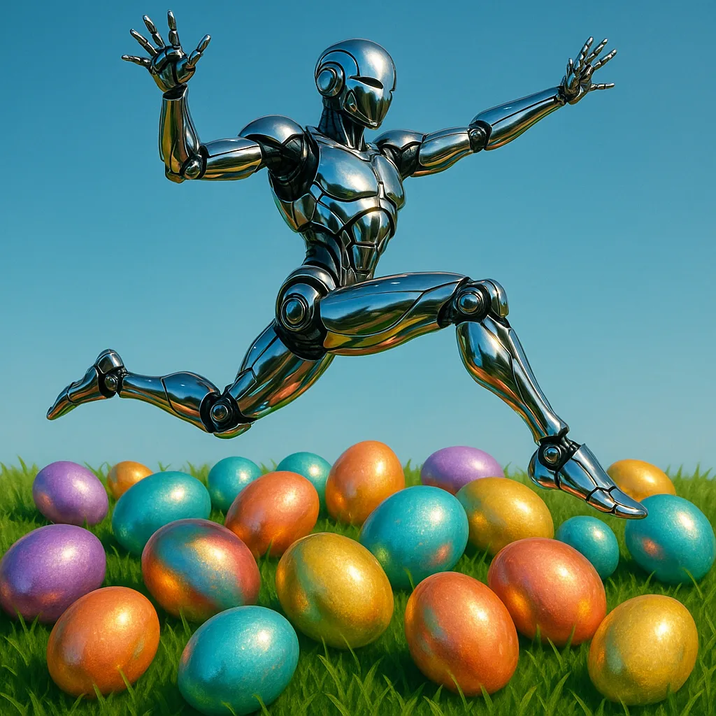 Sleek Humanoid Robot