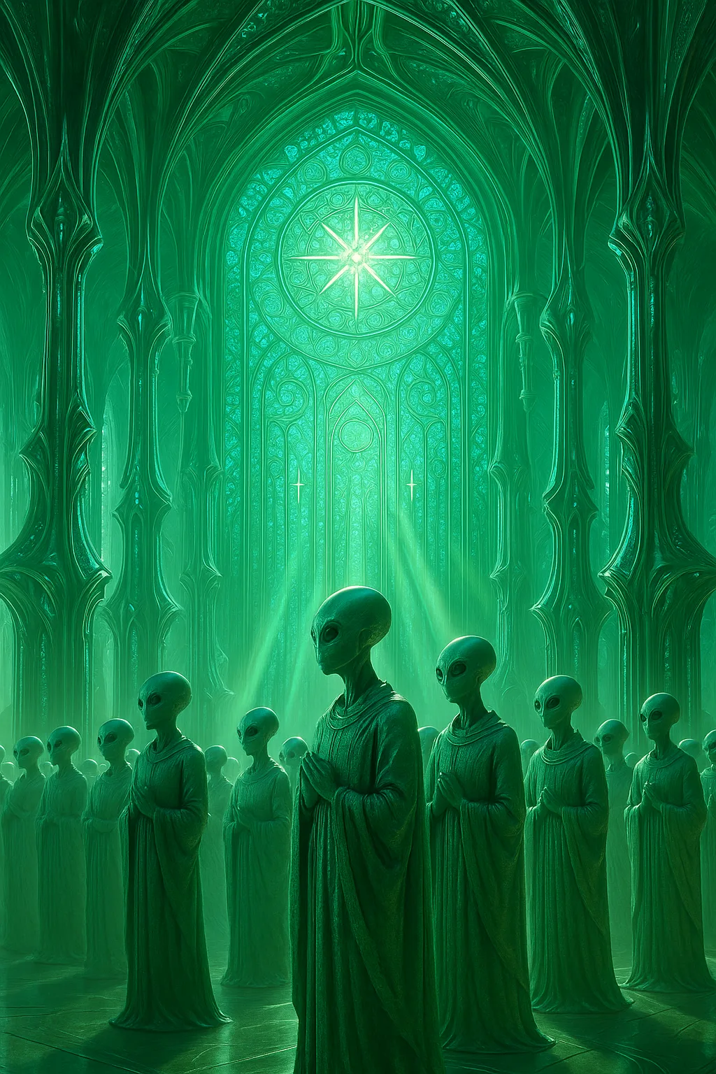 Within a Grand Alien Sanctuary