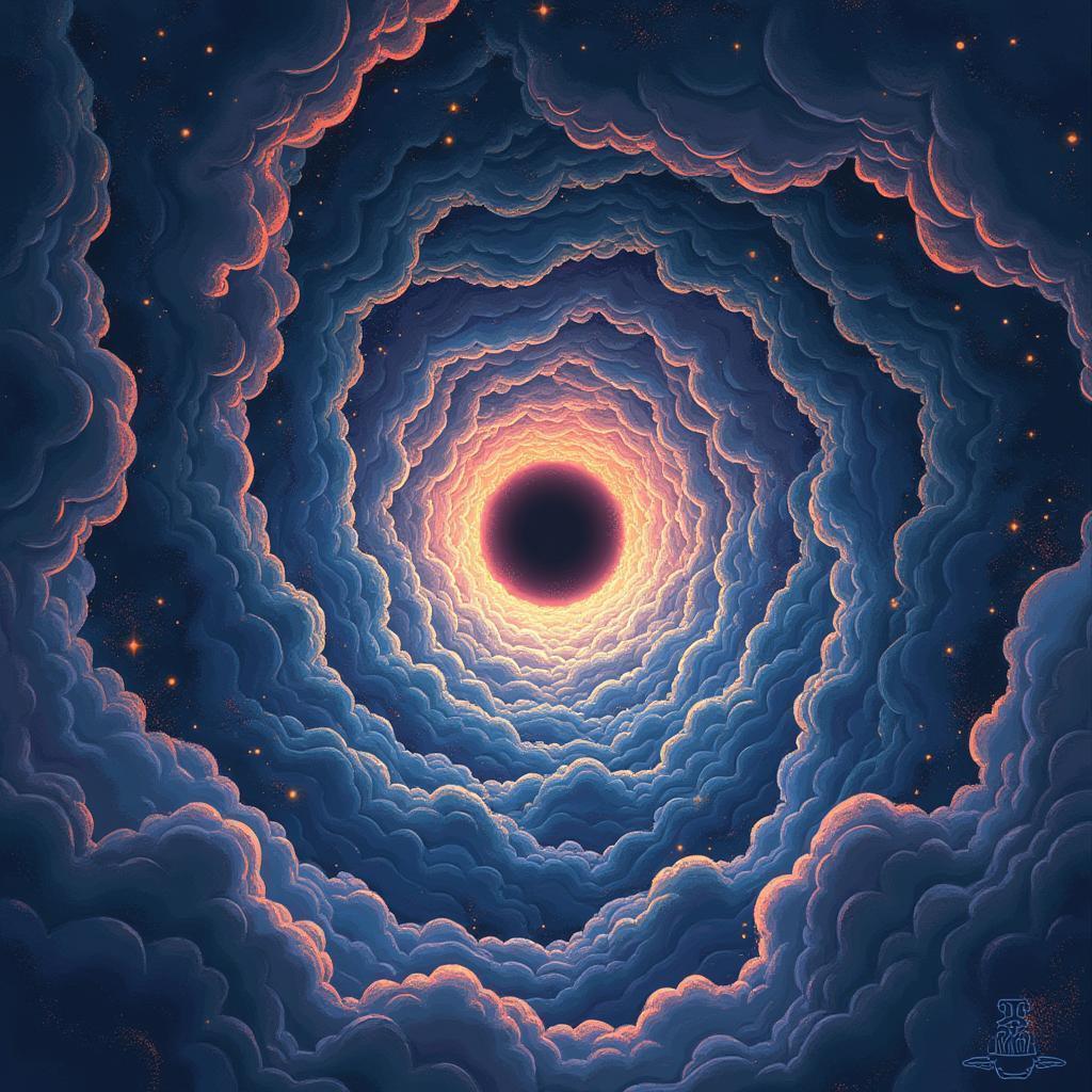 Ghibli Style Black Hole Containment Unit