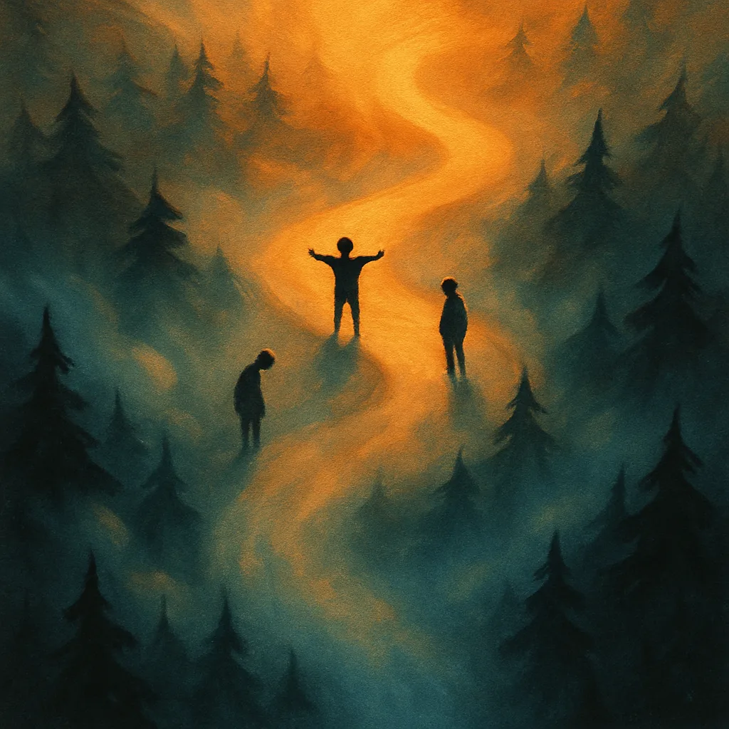Scene Rendered in Stylized and Expressive Forms Unfolds