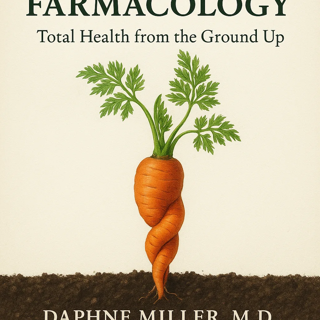 Book Cover Featuring a Twisted Carrot